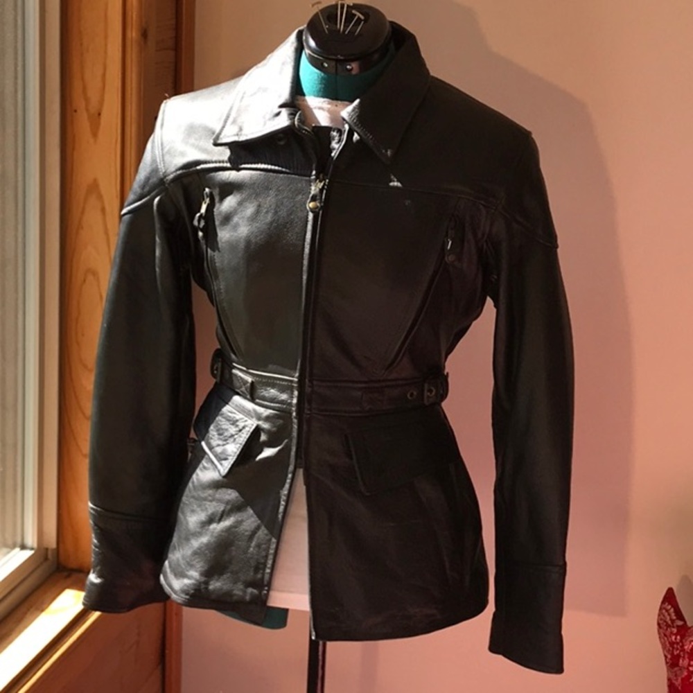 UNIVERSAL RIDER JACKET (liner) Sz. S Black Leather